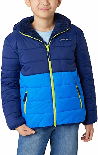 Image of Eddie Bauer Kids Reversible Plush Hoodie Jacket