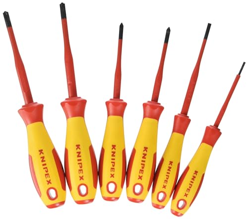 【新着商品】クニペックス KNIPEX クニペックス 6点組 絶縁ドライバーセッ Amazon.co.jp: クニペックス KNIPEX 6点組 絶縁ドライバーセット