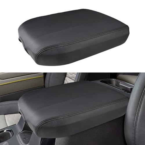 Center Console Armrest Lid Leather Fit For Chevrolet Suburban GMC 15-19 Black - Foto 10