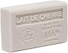 Maison du Savon de Marseille - French Soap made with Organic Shea Butter - Moisturising for Soft Skin - Goats Milk Fragrance - 125 Gram Bar