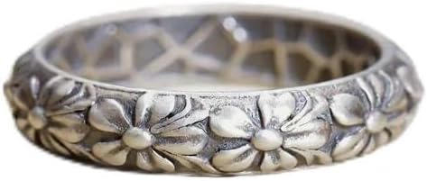 LISA LEONARD DESIGNS Sterling Silver Vintage Florals Stacking Ring Rings For Women Handmade Jewelry