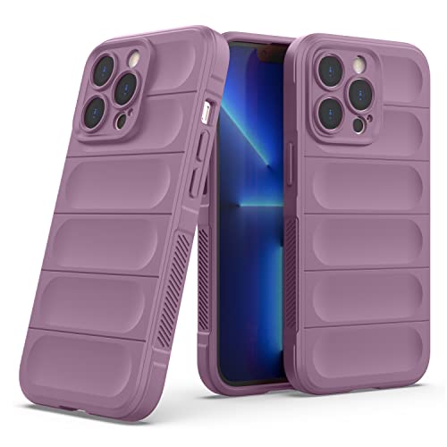 Amazon Brand – Solimo Silicone Mobile Cover for Apple iPhone 13 Pro (Silicon_Lavender)- Best and cheap mobile covers in India
