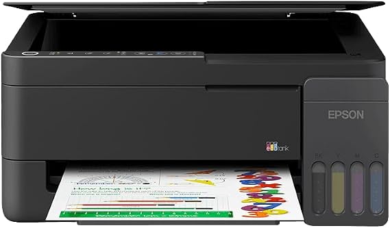 EPSON EcoTank L3350 Wi-Fi + Tarayıcı + Fotokopi Renkli Çok Fonksiyonlu Tanklı Yazıcı C11CL62413 + Orjinal Siyah Mürekkep Hediyeli