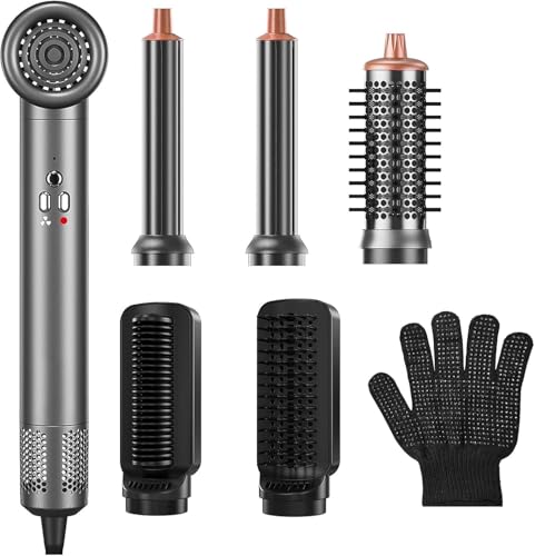 Air Styler Hair Dryer Brush 6-in-1 Ionic Styling Tool