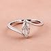 Dsnyu 14 Karat Gold Jewelry Rings, Eternity Ring for Women White Gold Solitaire with Marquise Shape Moissanite 1ct Band Fashion Trendy Size 9