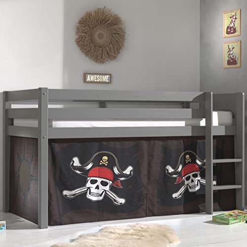 Vipack Rideau de lit Pirate pour lit Pino