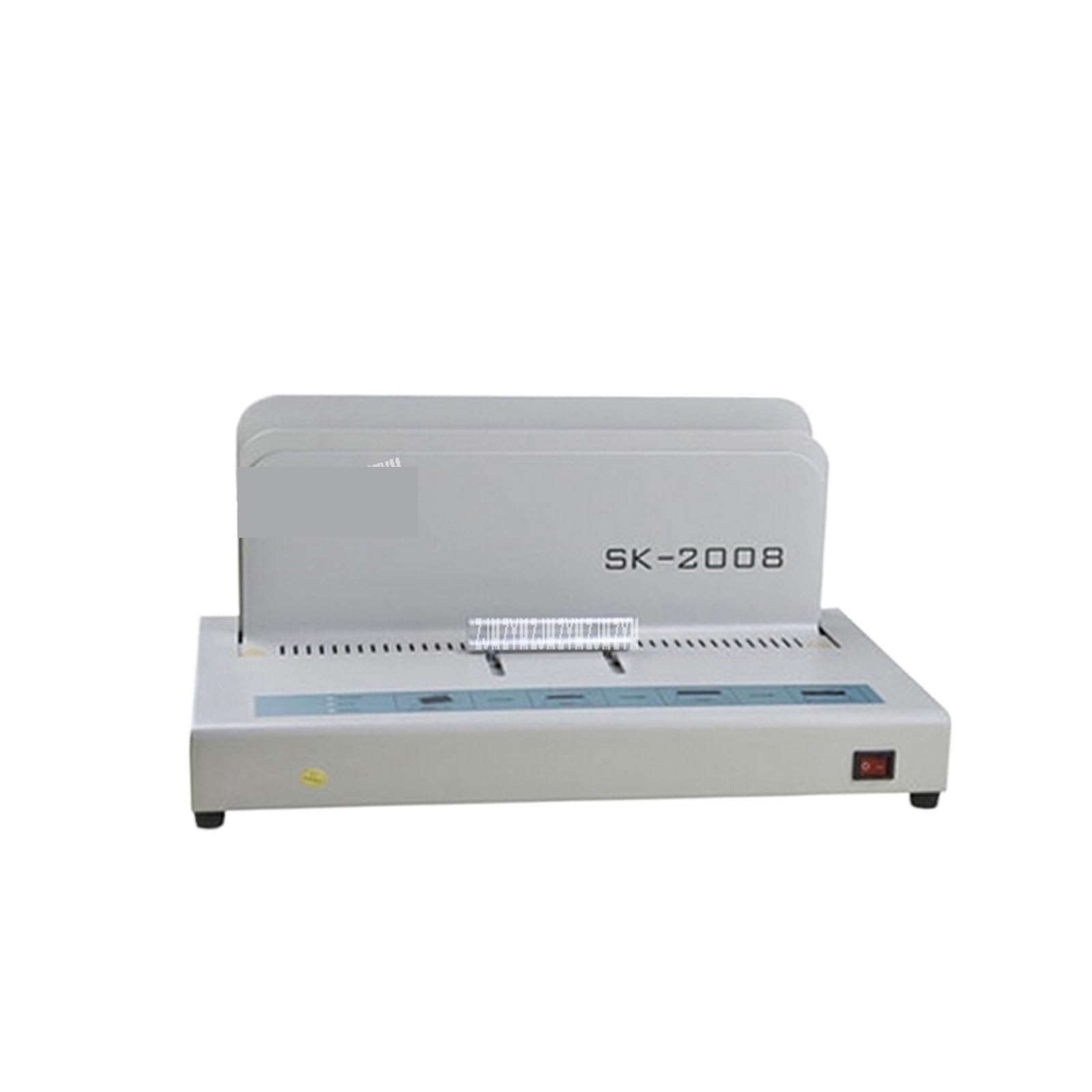 Rilegatrice, Macchina rilegatrice a caldo Macchina rilegatrice a colla piccola Tubo flessibile Striscia di gomma Voucher automatico for ufficio Manuale Macchina universale SK2008 per scuola e ufficio