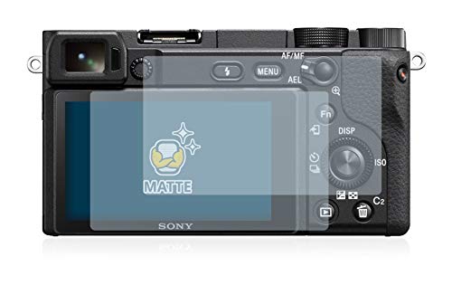 BROTECT 2x Entspiegelungs-Schutzfolie kompatibel mit Sony Alpha 6400 Matte Displayschutz-Folie, Anti-Reflex, Anti-Fingerprint