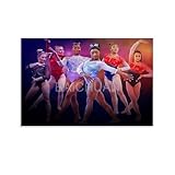 USA Women's Gymnastics Team Poster Simone Biles Jordan Chiles Sunisa Lee Grace McCallum Canvas Painting Posters And Prints Wall Art Pictures for Living Room Bedroom Decor 30x20inch(75x50cm) Unframe-s