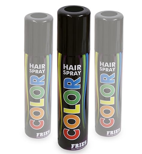 Spray para el pelo azul * 3 unidades de spray azul para el pelo, 3 latas de 100 ml cada uno, spray de color para carnaval, Halloween y fiestas