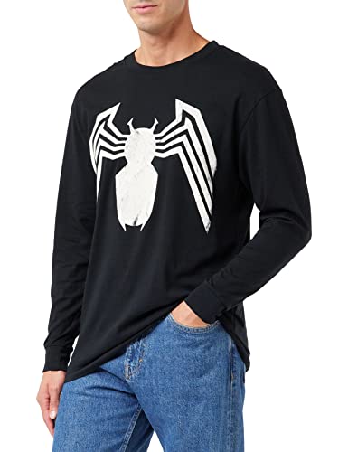 Marvel Hombre Avengers Venom Emblem Camisa Manga Larga Not