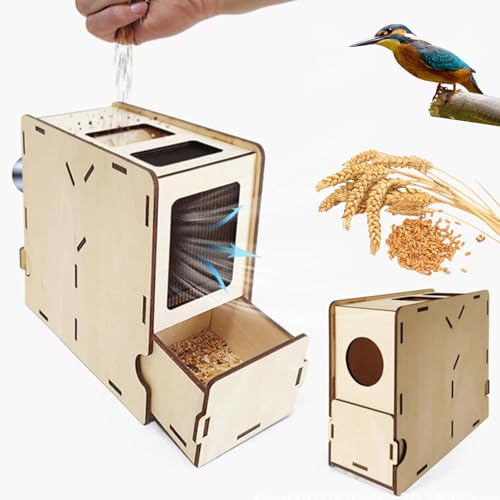 Getreidereinigung Winnower Maschine zur effizienten Trennung von Hirse, verschiedenen Körnern und Samen, ideal für die Vogelfutterzubereitung