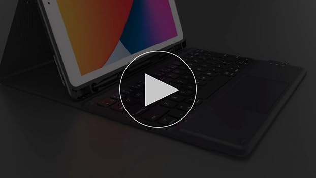 Amazon.com: CHESONA for iPad Keyboard 9th Generation 10.2