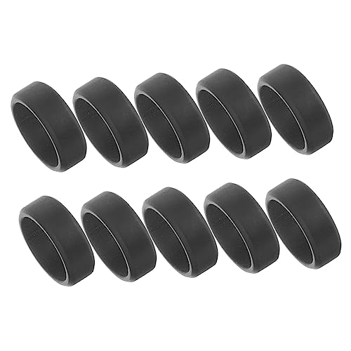 10 piezas de anillos de silicona flexibles para ejercicio miniatura 1