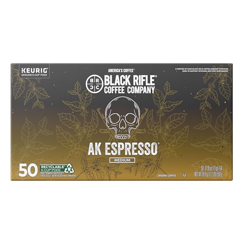Black Rifle Coffee Company AK Espresso, 50 Count,...