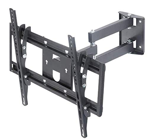 Kenuco Soporte de pared de TV de movimiento completo resistente para la mayoría de los monitores de TV de pantalla plana Samsung Sony LG LCD LED de