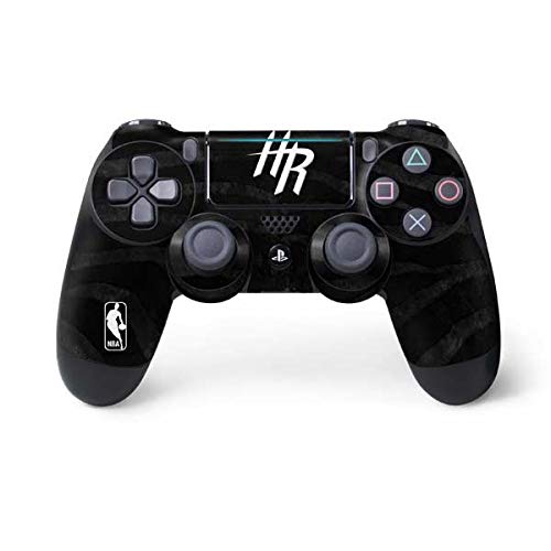 Skinit Decal Gaming Skin Compatible with PS4 Pro/Slim Controller - Officially Licensed NBA Houston Rockets Black Animal Print Design