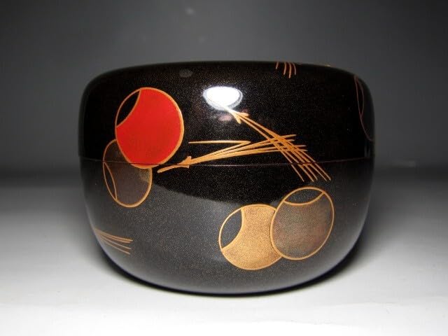 11代中村宗哲造『つぼつぼ蒔絵吸物椀』（共箱） 11代中村宗哲造『つぼつぼ蒔絵吸物椀』（共箱） 11代中村宗