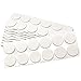 Produktbild Adsamm® / 120 x Selbstklebende Filzgleiter/Weiß/ø 34 mm/Rund/Möbelgleiter aus Filz mit 3.5 mm Stärke/Möbel- und Bodengleiter