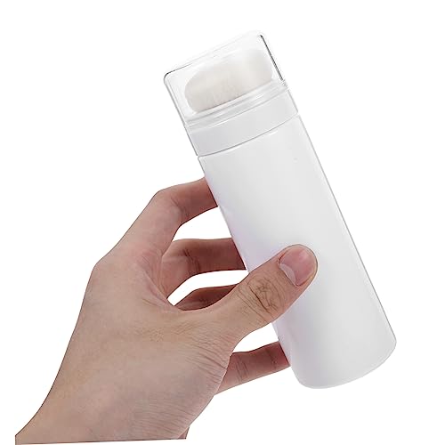 Totority 2 Pçs Folha De Pó Facial Recipientes De Viagem Para Cuidados Com A Da Mãe Pós De Bebê Garra