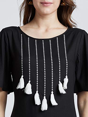 Image of Rare Roots Women's Rayon Regular Kurta