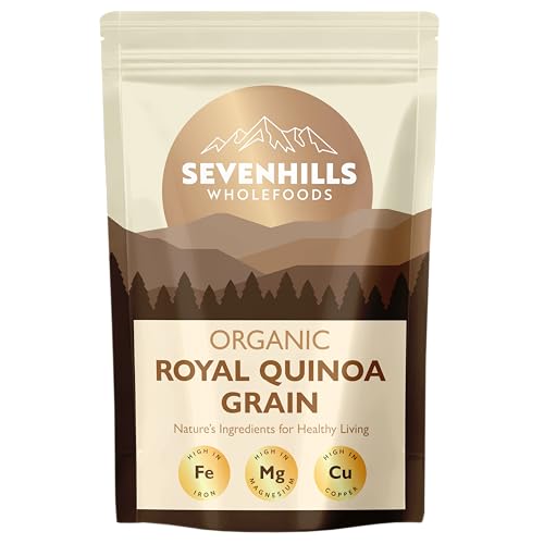 Sevenhills Wholefoods Organic Raw Royal Quinoa Grain 1kg