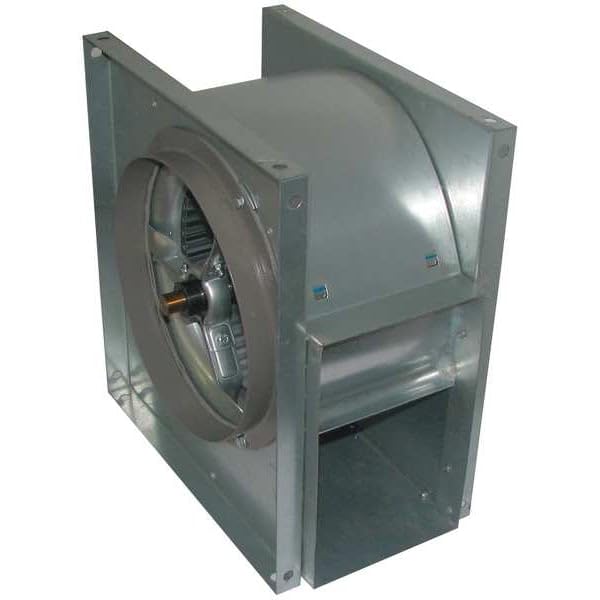 Belt Drive, Single Inlet Forward Curve Less Drive Package Blower, Dayton, 5ZCP1
