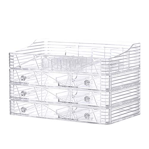Organiseur de maquillage pour commode de chambre, rangement cosmétique modulable