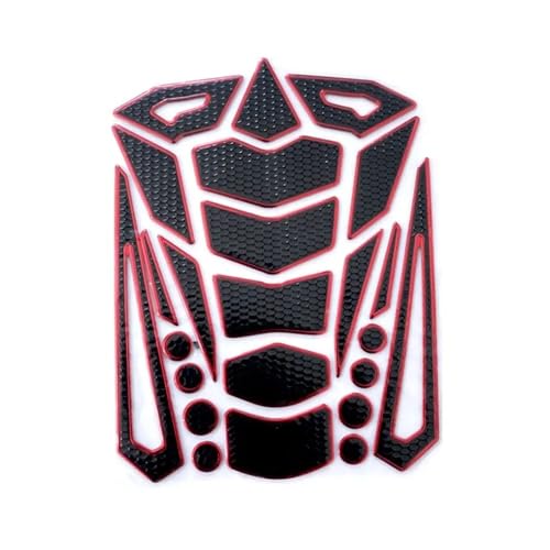 Protège réservoir moto autocollant universel et sticker protection de carbone pour tuning