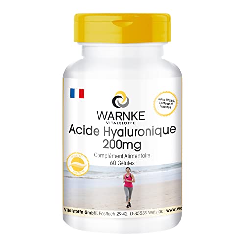 Warnke Vitalstoffe Acide Hyaluronique 200mg - 60 gélules