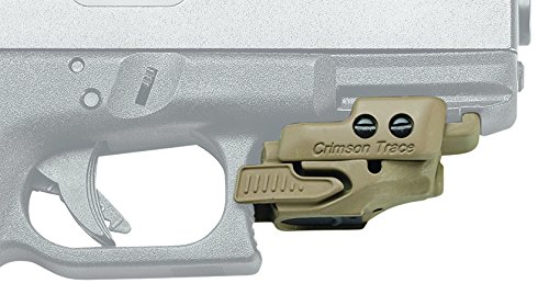 Crimson Trace CMR-201-CTAN Rail Master Universal Laser with Instant Activation and Quick Installation