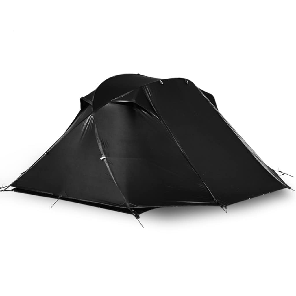 Ultralight Backpacking Tent for 1-2 People - PU5000mm Waterproof Rating, 15D Silicone-Coated Nylon Outer Shell - Perfect Camping Gear