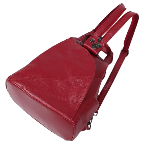 Sac à dos voyage femme rouge pour le travail et les sorties