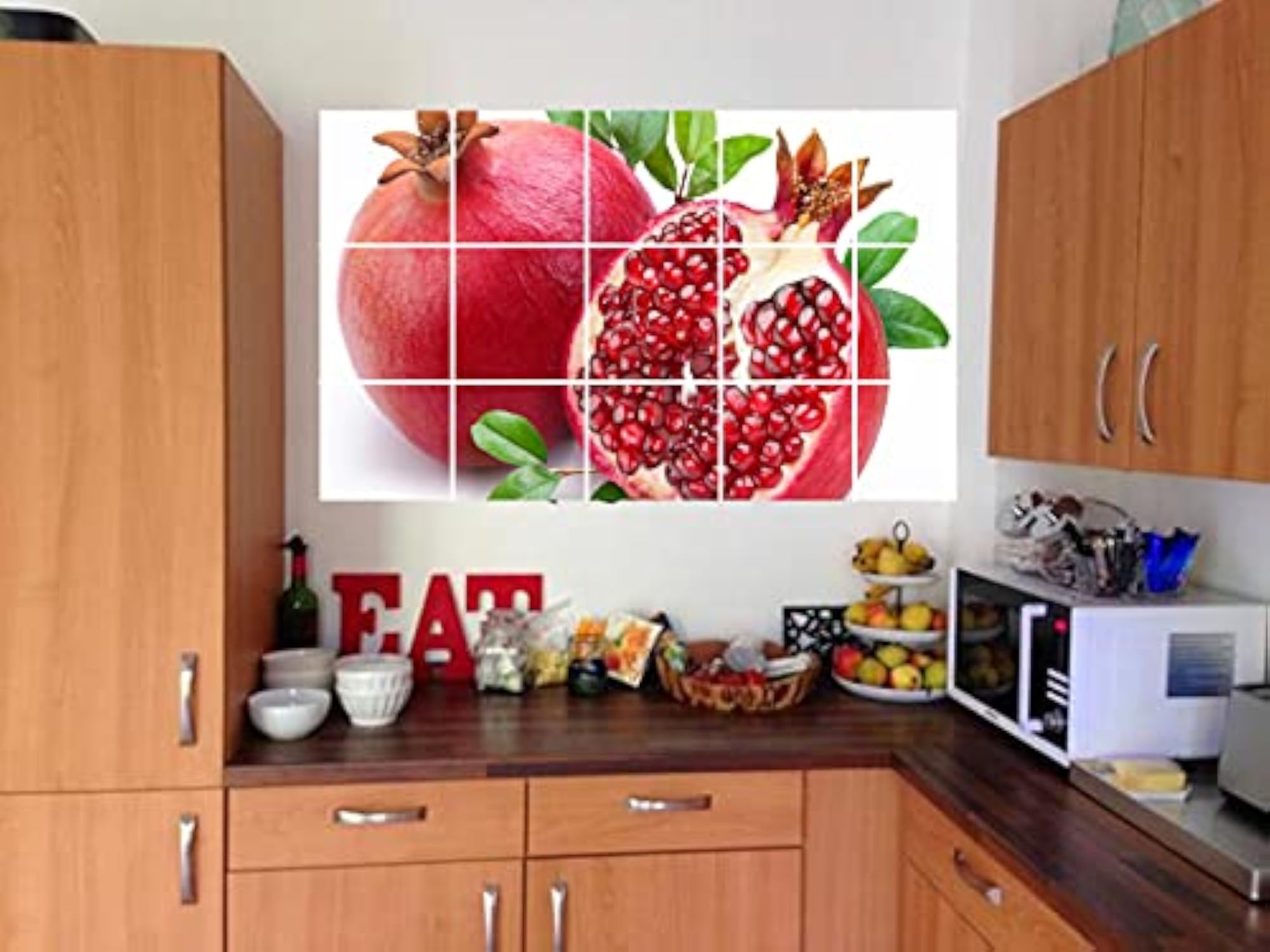 Half A Pomegranate Kitchen Wall Sticker