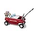 Radio Flyer Deluxe All-Terrain Family Wagon (Amazon Exclusive) (3106) , Red