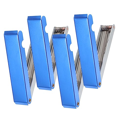 BUGUUYO 4sets Torch Tip Cleaner Welding Tools Cutting Gun Needle Cleaner for Cutting Nozzle BBQ and Exhaust Nozzle Unclogging