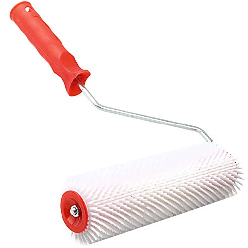 STARVAST 228 x 13mm / 9 x 0.5in Latex Floor Self Leveling Screed Spiked Roller, Spiked Screeding Compound Roller