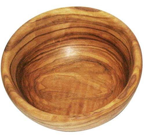 KeboLiv Kleine Schale/Knabberschale Olivenholz mit einem Durchmesser von ca. 13 cm, jedes Stück ist handgefertigt und damit EIN echtes Unikat! Cover