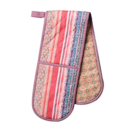 Maison d' Hermine Double Oven Mitts 100% Cotton Double Oven Glove (7"x35")