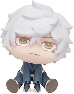 Gabimaru Figure Gabimaru Look Up Figure, 6cm Mini Anime Figures Sitting Pose Cute Cartoon Figurine Model Cake Topper Ornament Gifts