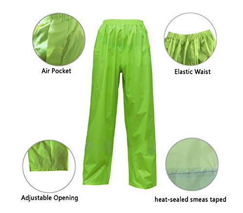 Image of Rain Suits for Men Women Lightweight Rain Gear, Waterproof Rain Jacket with Pants