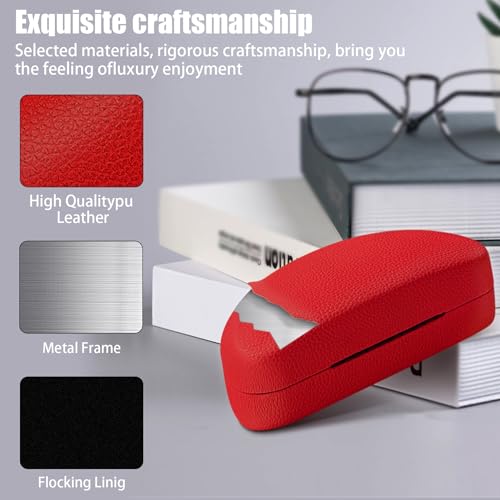 Image of Leather Extra Large Case for Most Sunglasses and Eyeglasses