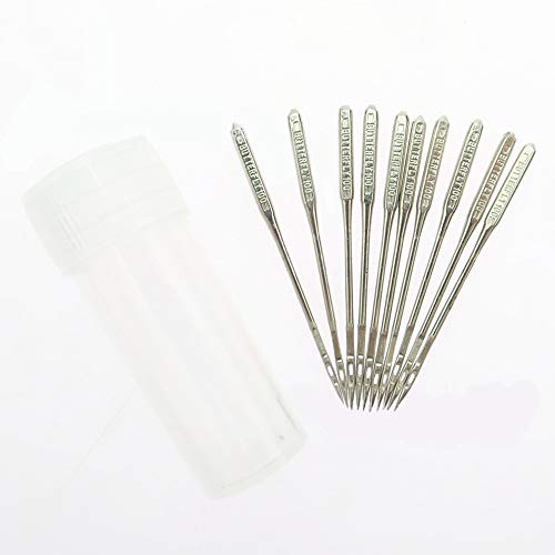 100 Count Sewing Machine Needles Universal Regular Point for Singer Brother, Janome, Varmax, Sizes HAX1 65/9, 75/11, 90/14, 100/16, 110/18