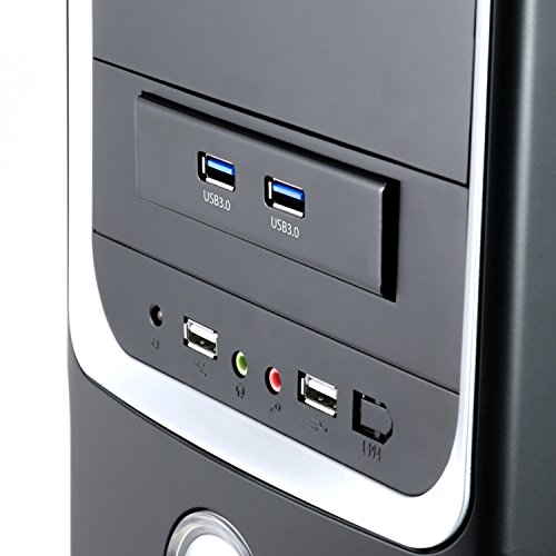 CSL - Pannello Frontale USB 3.0 Super Speed per Drive da 3,5 inch