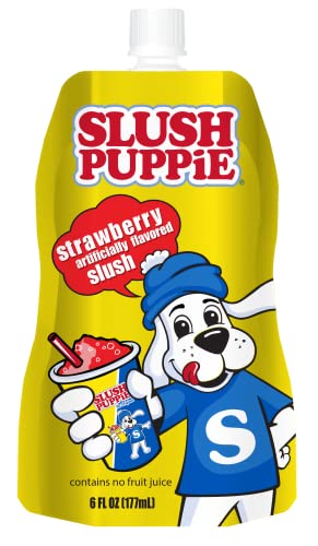 Slush Puppie Strawberry Frozen Fruit Pouches