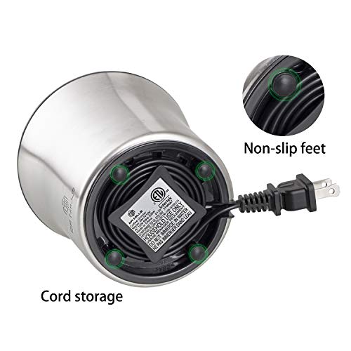 DR MILLS Stainless Steel Dm-7412M Electric Dried Spice And Coffee Grinder, Grinder And Chopper,Detachable Cup, Diswash Free, Blade & Cup Made With Sus304 Stianlees Steel