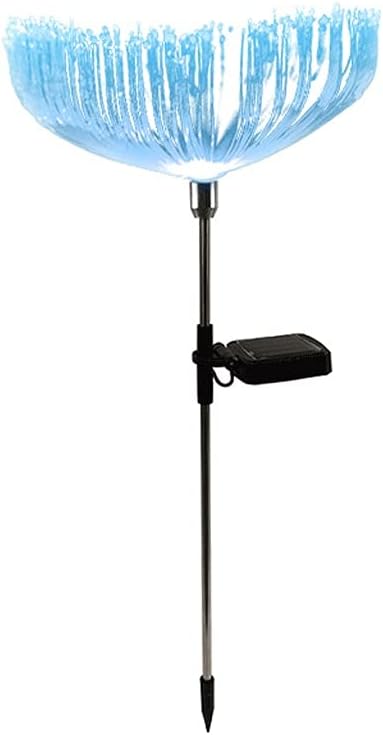 1 Piece Seven Color Jellyfish Fiber Light Garden Light Lights Outdoor Landscape Wire Outdoor Lawn Garden