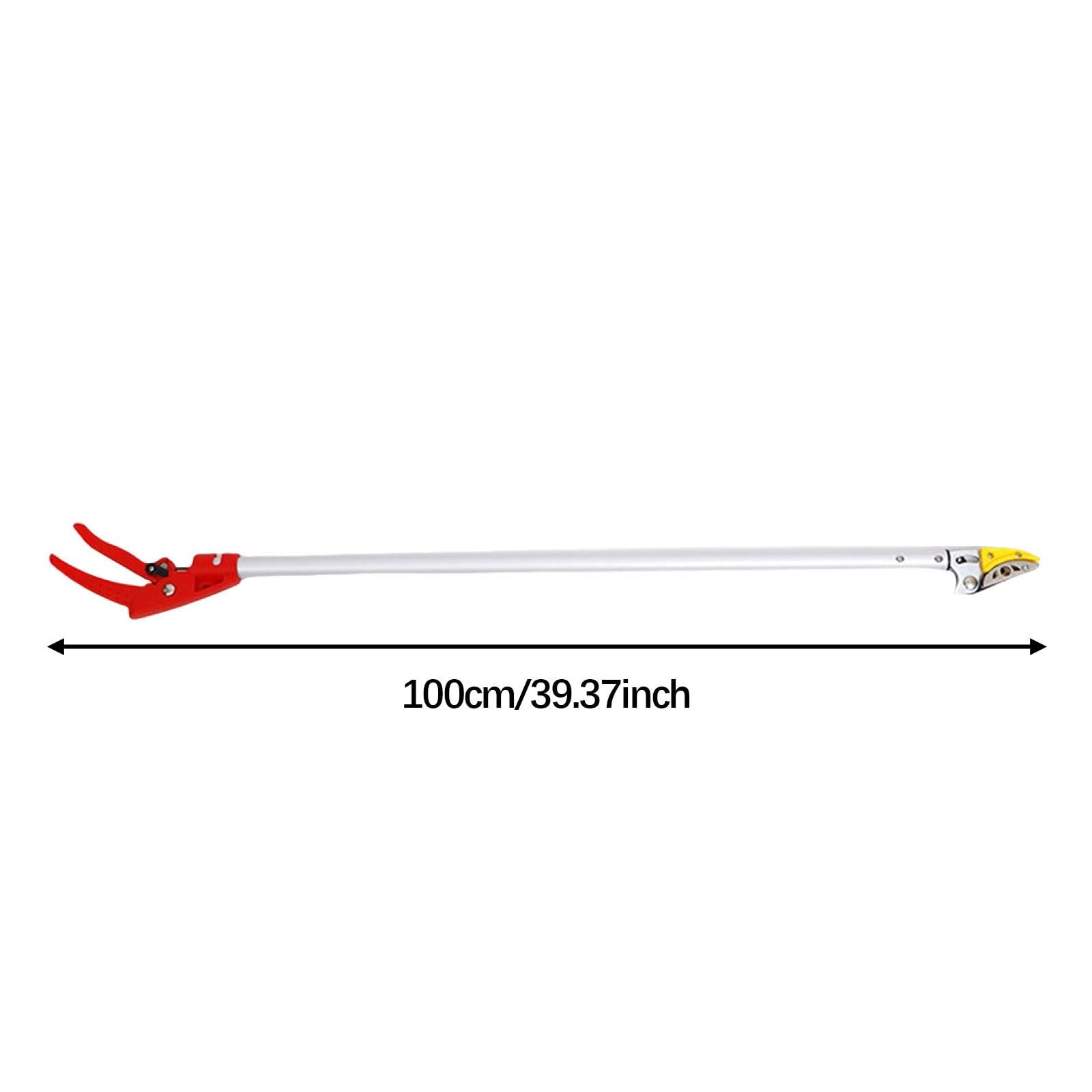 Cueille-fruits et Sécateur 2 En 1, Outil de Jardin Polyvalent à Longue Portée, Idéal Comme Cadeau, 1 m