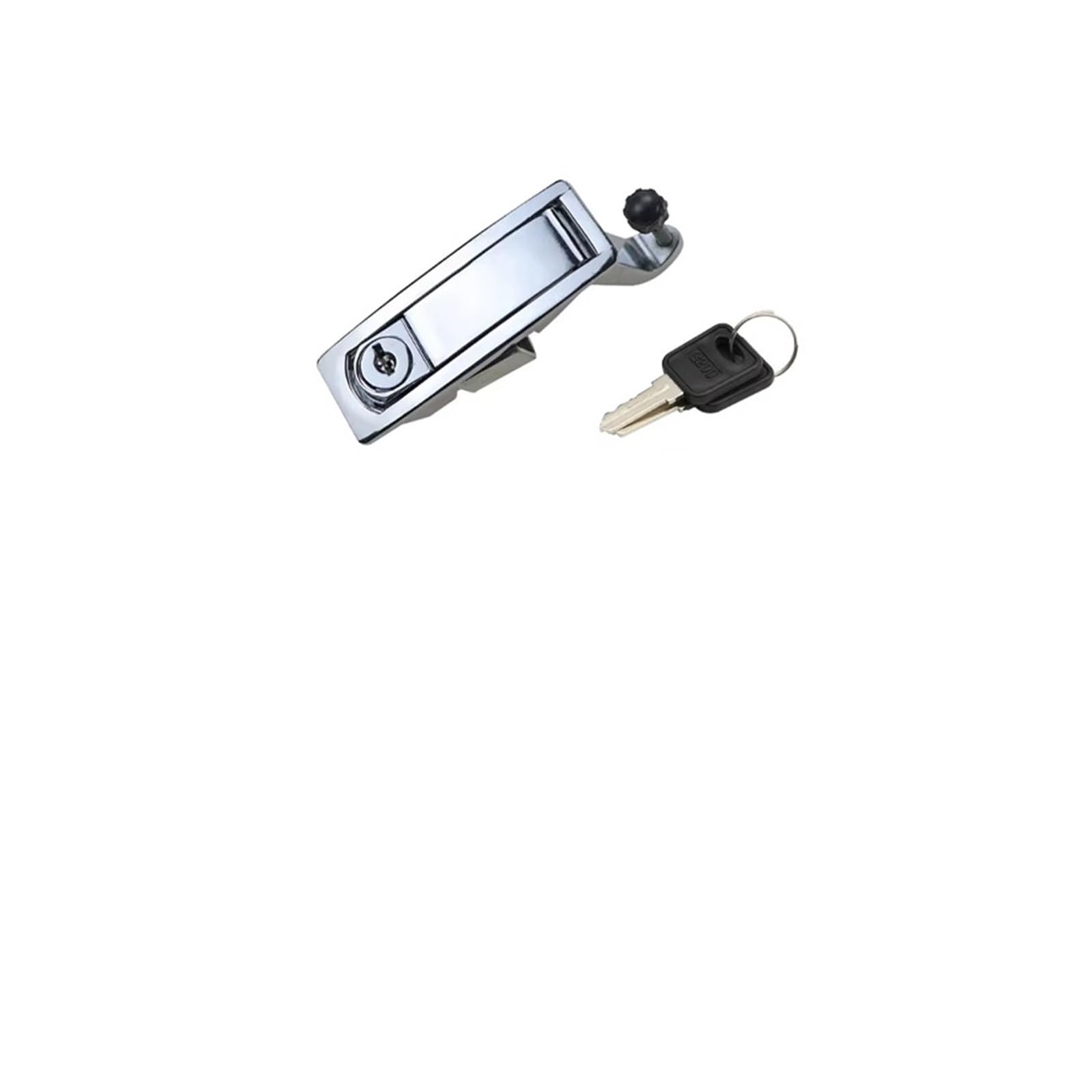Zinc Alloy Flat Bounce Lock for Cabinet & Electrical Cabinet Use(with lock-3pcs)