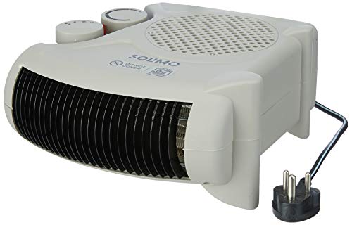 Image of Amazon Brand - Solimo 2000-Watt Room Heater (ISI Certified, White Colour, Ideal for Small to Medium r & 2000-Watt Room Heater (ISI Certified, Beige Colour, Ideal for Small to Medium r Combo